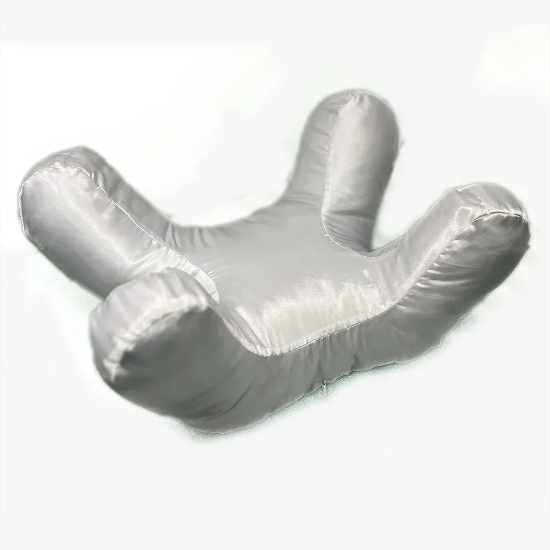 SilkRest - Gezichtskussen met satijnen bekleding de Luxe