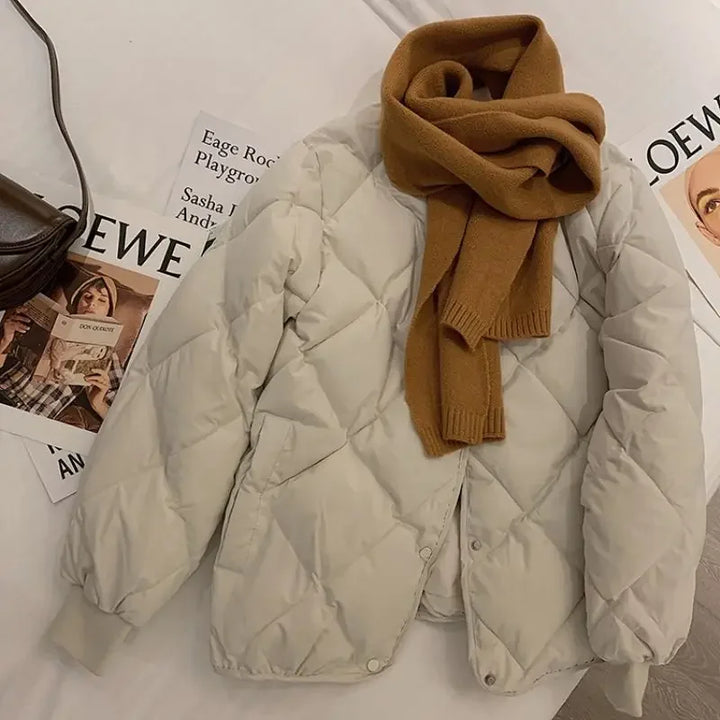 Casual Gewatteerde Winterjas Voor Dames - Claire