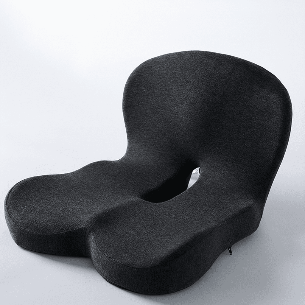 Stoelkussen | Ergonomisch Memory Foam Kussen | Gewichtsondersteunend & Antislip | ErgoComfort