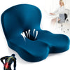Stoelkussen | Ergonomisch Memory Foam Kussen | Gewichtsondersteunend & Antislip | ErgoComfort
