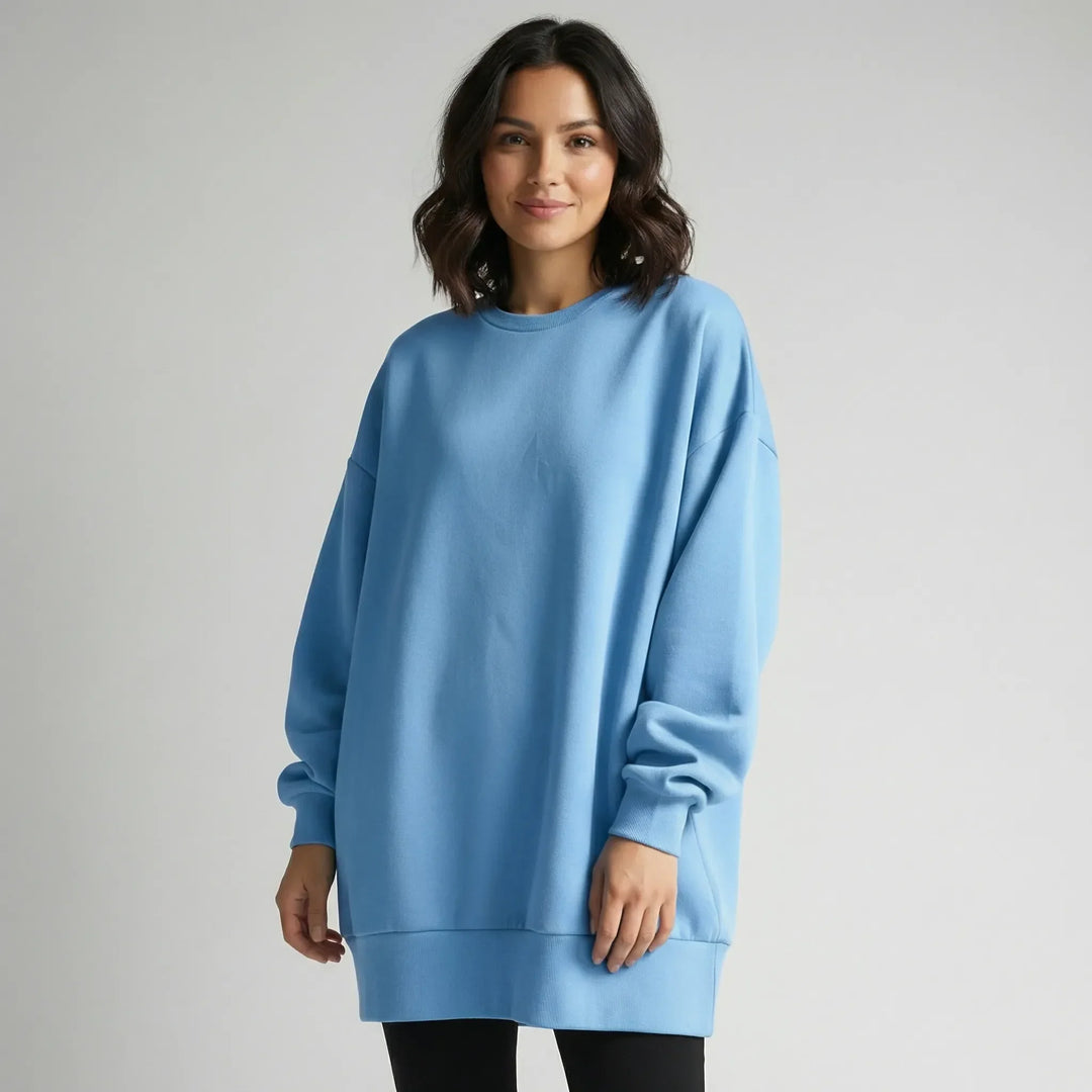 SlumvexOversized Crew Neck Sweatshirt