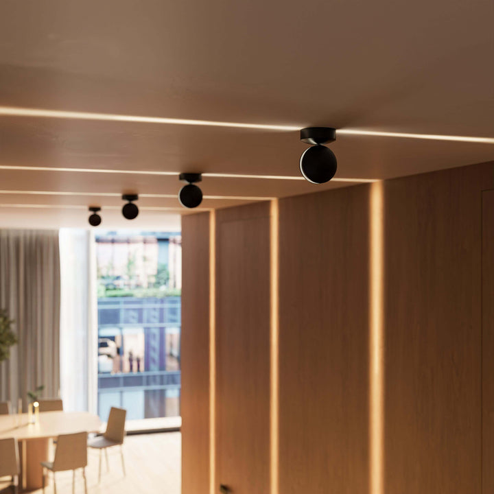 LED-wandlamp met spotfunctie | 360° draaibare lampkop | vierkante lichtkegel