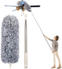 Telescopische Microvezel Stofmop | Extra Lang Bereik | Flexibele Kop | Wasbaar | DustReach
