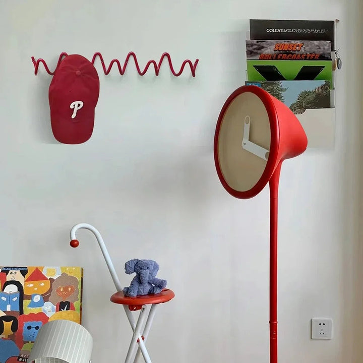Wandkapstok Smeedijzer Golfdesign voor Hal, Slaapkamer en Badkamer