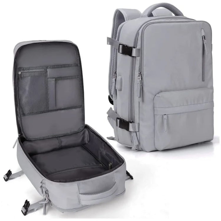 Multifunctionele damesrugzak 35 L met USB-aansluiting