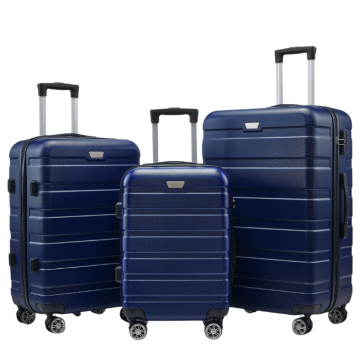 Harde koffers in 3 formaten, los of als 3-delige set