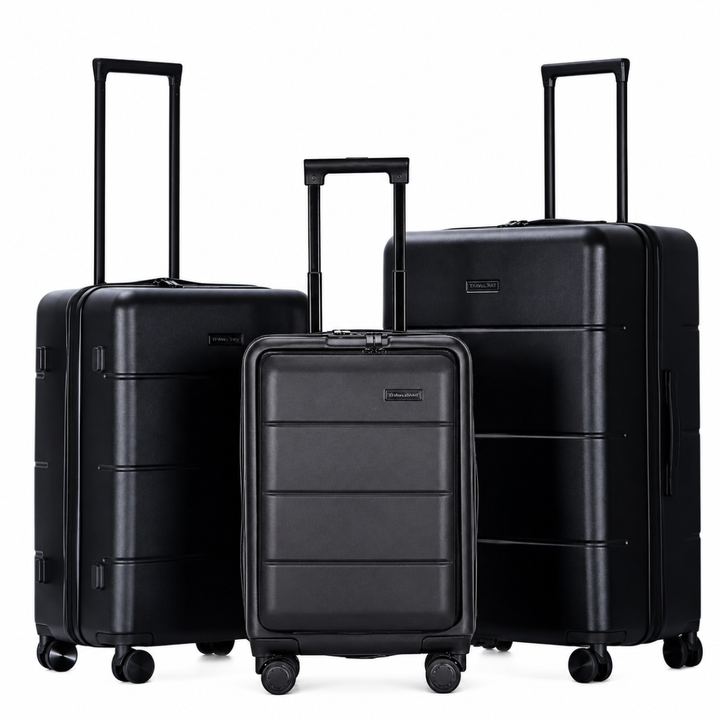 Harde koffers in 3 formaten, los of als 3-delige set