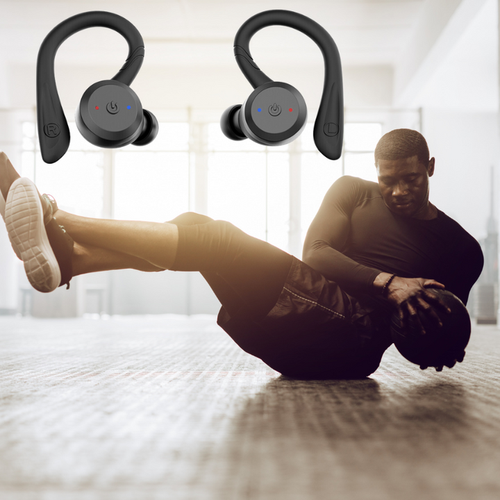 Vega Waterdichte Draadloze Sportoordopjes – 20 Uur Afspeeltijd | Bluetooth 5.0, IPX7 voor Zwemmen en Fitness