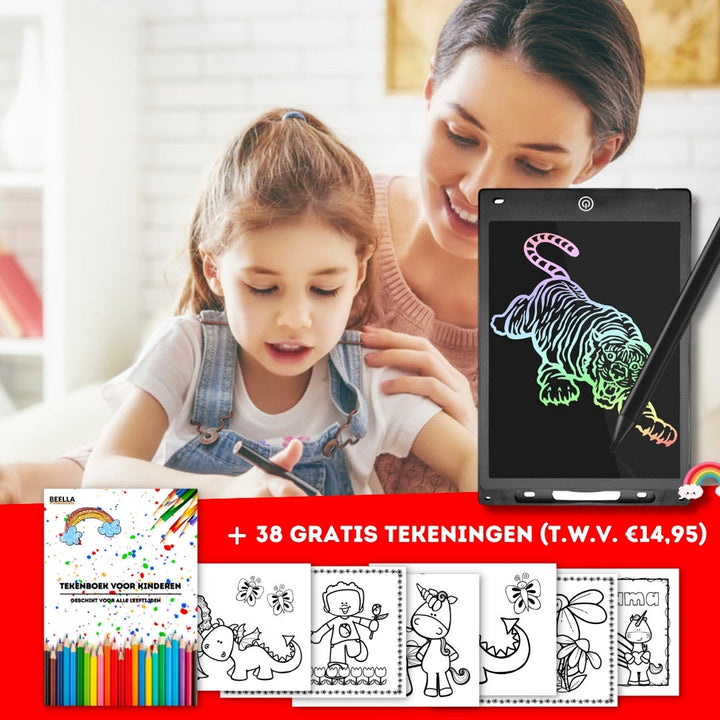 LCD-Tekentablet voor Kinderen - CreativeScribble