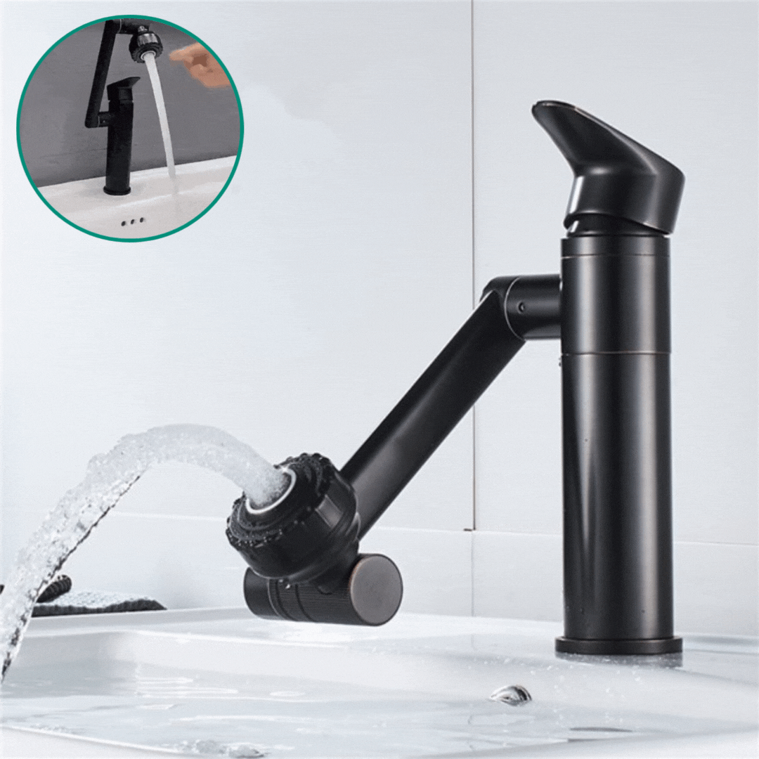 FLEXISPOUT – Flexibele 360° Kraan met Sproeifunctie voor de Wastafel