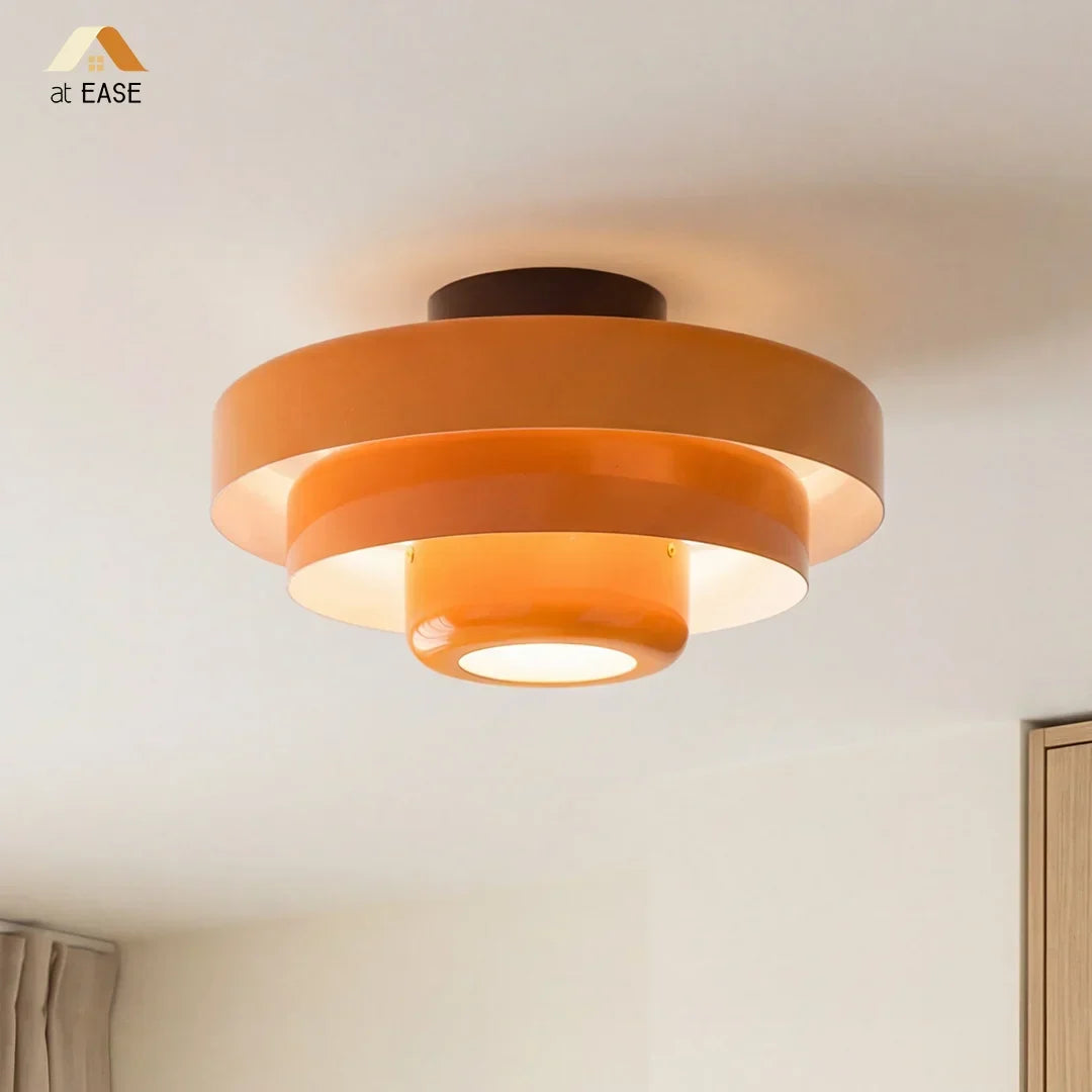 Vanesly Bauhaus Ronde Plafondlamp met Drie Niveaus Macaron