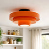 Vanesly Bauhaus Ronde Plafondlamp met Drie Niveaus Macaron