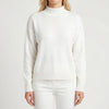 Veloria Gebreide Trui met Mock-Neck en Relaxed Pasvorm