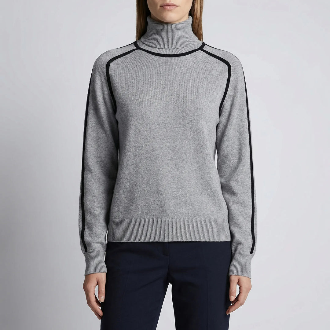 VelvarneOversized Roll-Neck Knit Jumper