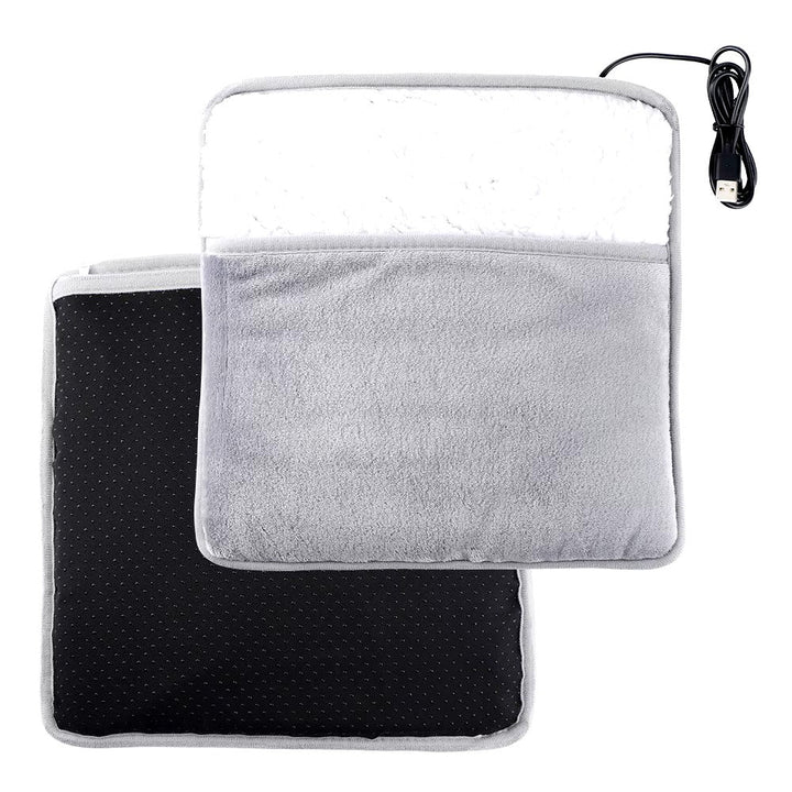 USB-voetenwarmer van zachte flanel met 40 °C warmte