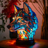 VitraFauna Kunstlamp – Artistieke Tafellamp met Dierenmotief voor Elegante Accenten