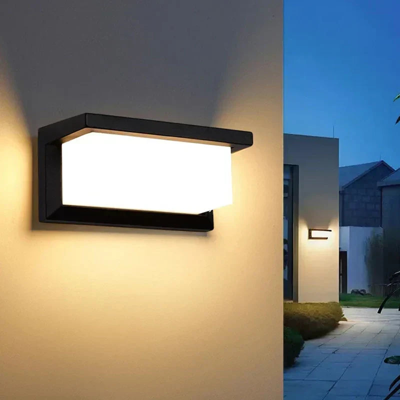 Wandlamp | Automatische bewegingssensor | Weerbestendig voor ingangen en patio's