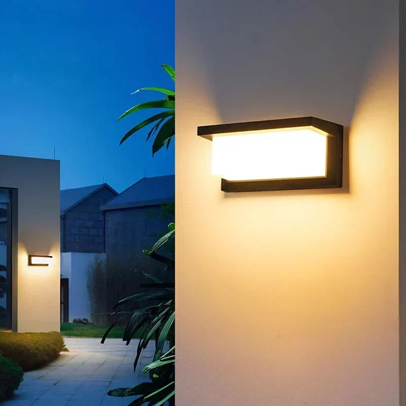 Wandlamp | Automatische bewegingssensor | Weerbestendig voor ingangen en patio's