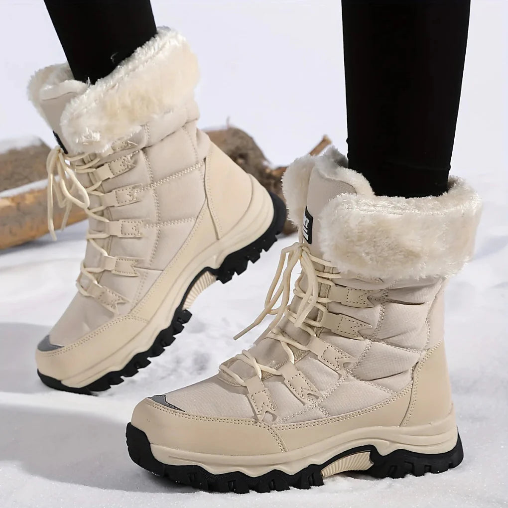 Dames Winterlaarzen – Zachte Voering en Verbeterde Grip - Snowboots