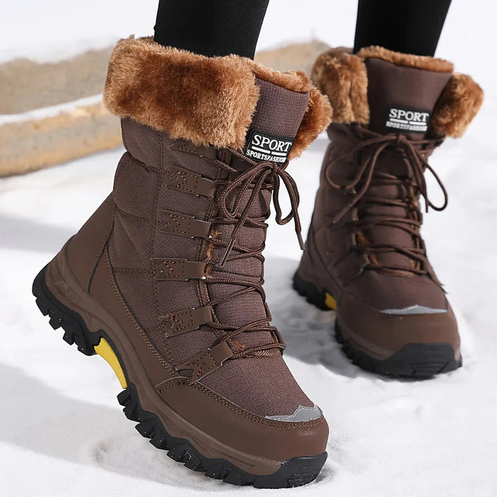 Dames Winterlaarzen – Zachte Voering en Verbeterde Grip - Snowboots