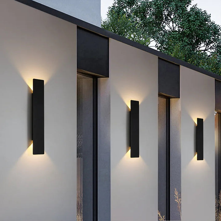 IP65 waterdichte aluminium buitenwandlamp – moderne LED-wandlamp