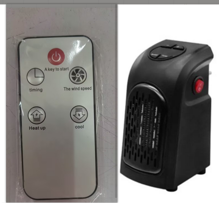 Keramische ventilatorkachel met thermostaat en timer tot 12 uur