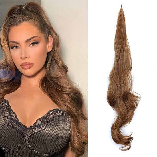 GlamWrap JLO Flexibele Paardenstaart – Voor Schitterend Lang Haar
