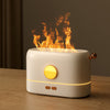 Compacte vlam diffuser op USB met watertank van 200 ml