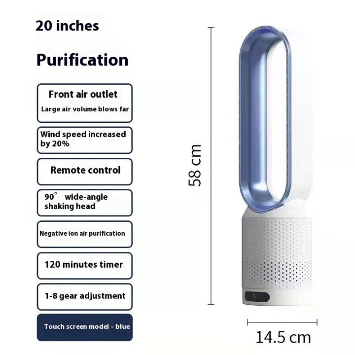 Design Torenventilator met Afstandsbediening - Stil en krachtig