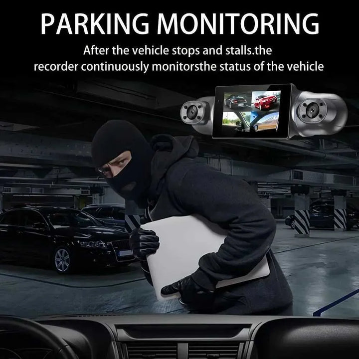360° Autodashcam | DashGard Pro CX360 | Full HD Rijrecorder met Nachtzicht & Parkeermonitor