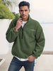 Fleece Trui Met rits Voor Heren - Villing Ail
