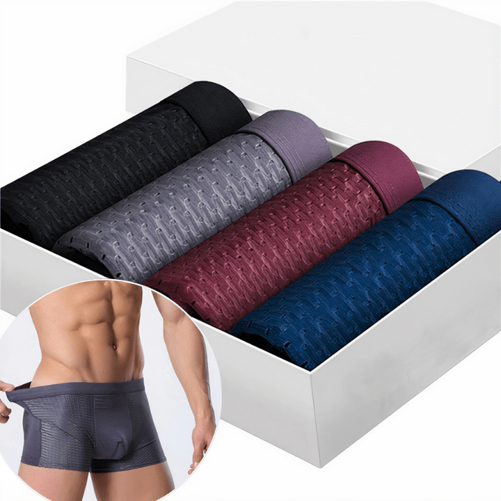 BAMBOOWEAR – Bamboe Boxershorts voor Heren voor Maximaal Comfort