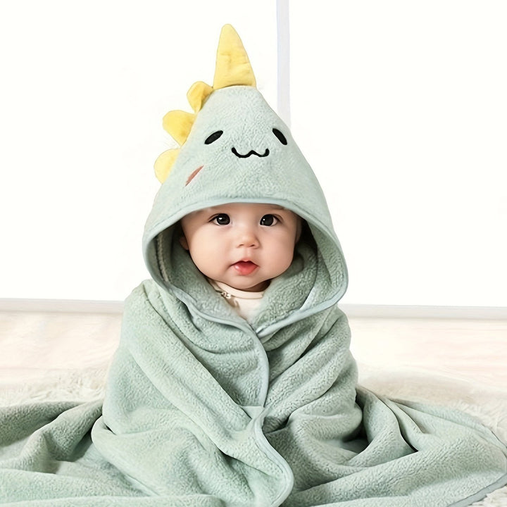 SnuggleSoft Badcape met Capuchon voor Kinderen – Snel Drogend en Extra Zacht