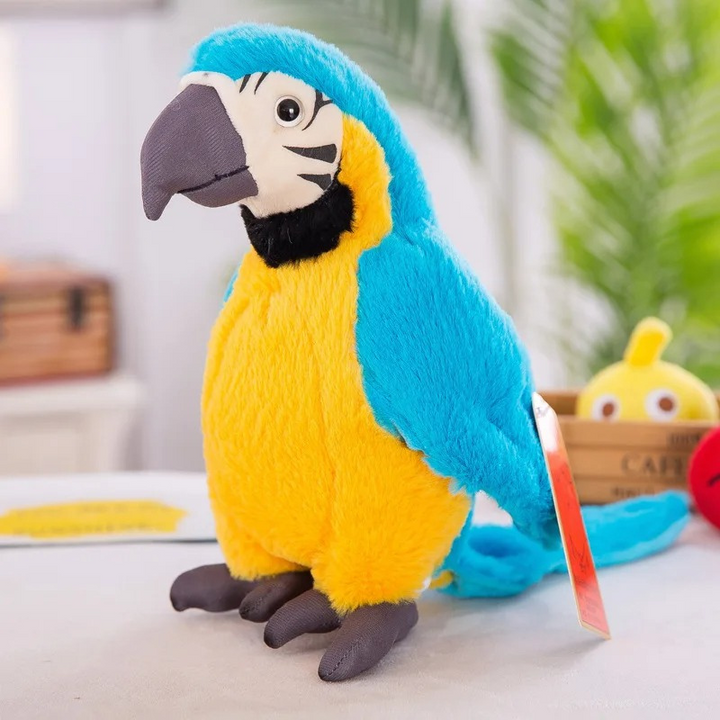 De Kletsende Papegaai Knuffel - Squawkie