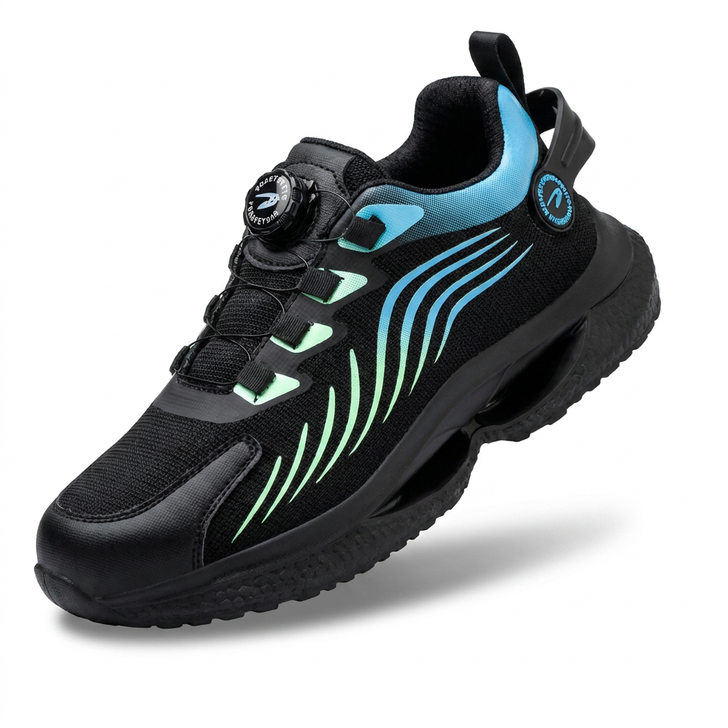 Veiligheidssneakers met Stalen Neus en Draaiknopsluiting