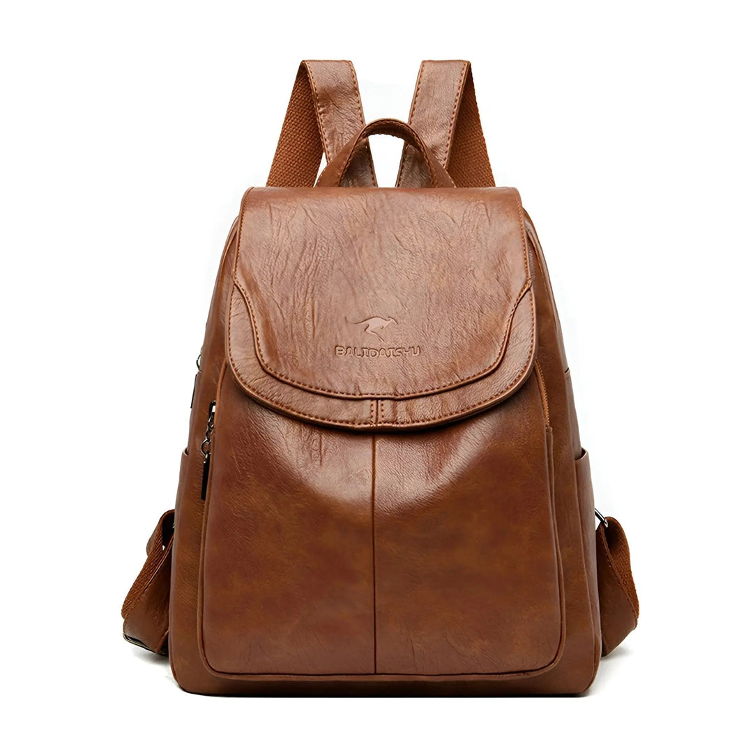 Vintage Leren Rugzak voor Dames – Isabella