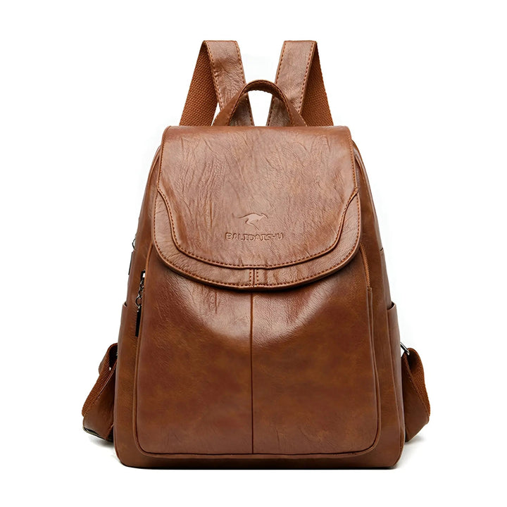 Vintage Leren Rugzak voor Dames – Isabella