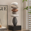 StoneBalance - Moderne Stabiele Stenen Sculptuur