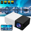 BrightBeam Compact LED Mini Projector – Met Speakers, Draagbaar voor Thuis, Camping & Kantoor, Compatibel met USB/SD/AV/HD