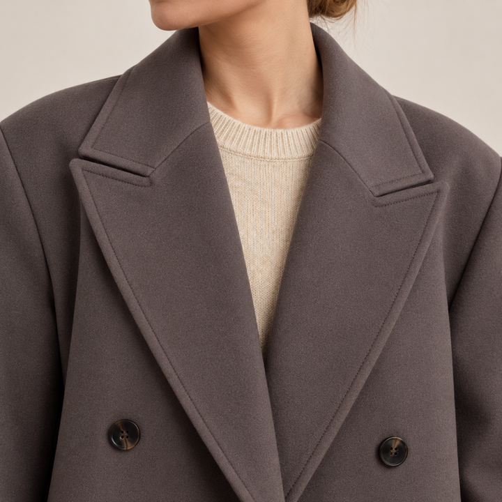 Noëlle - Oversized mantel jas