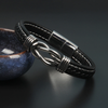 Infinity Armband | Lederen Knoop Armband
