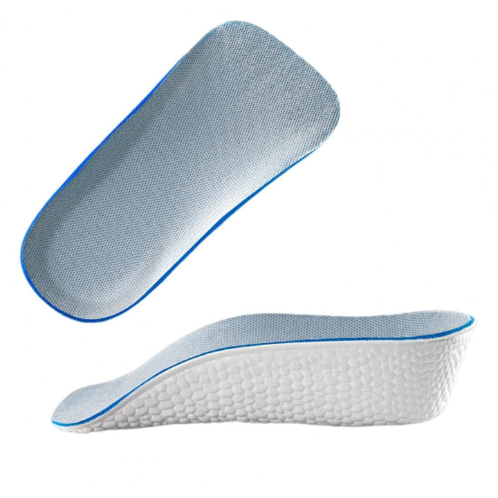 Aangepaste steunzolen met hakverhoging en ergonomisch voetbed
