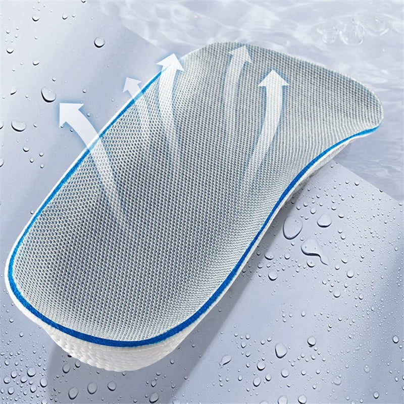 Aangepaste steunzolen met hakverhoging en ergonomisch voetbed