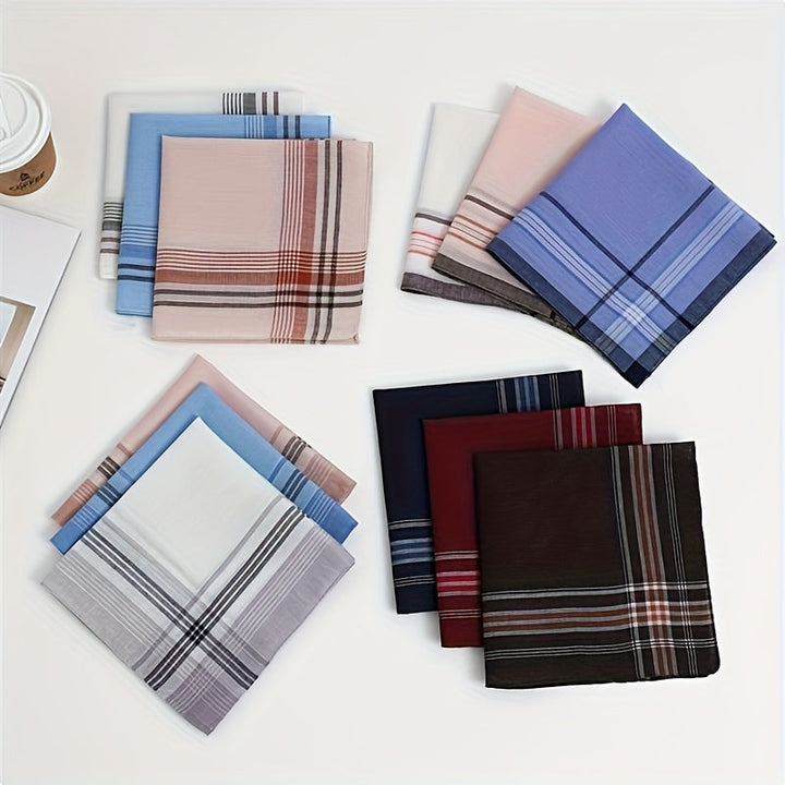 Set Elegante Katoenen Zakdoeken – Licht en Comfortabel