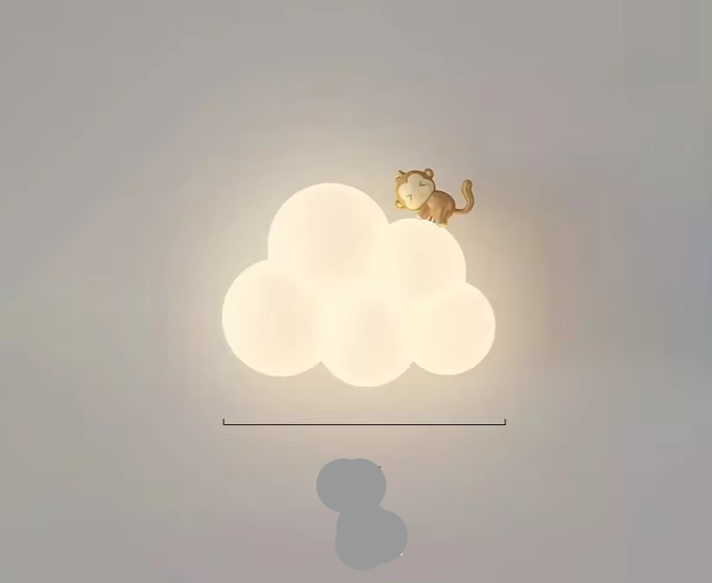 Lichtmagie in de Wandlamp voor Kinderen