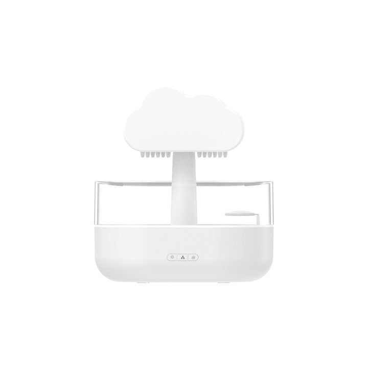 Regenwolk luchtbevochtiger 450 ml met druppelgeluid en 7 kleuren licht