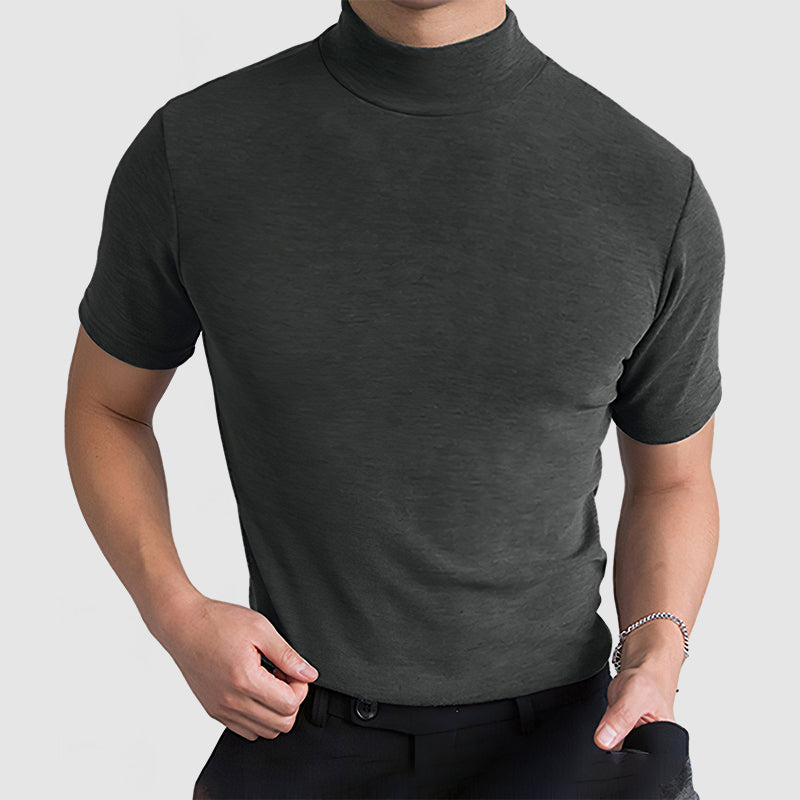 Heren stretch katoenen T‑shirt – casual, voor dagelijks gebruik en geschikt voor alle seizoenen
