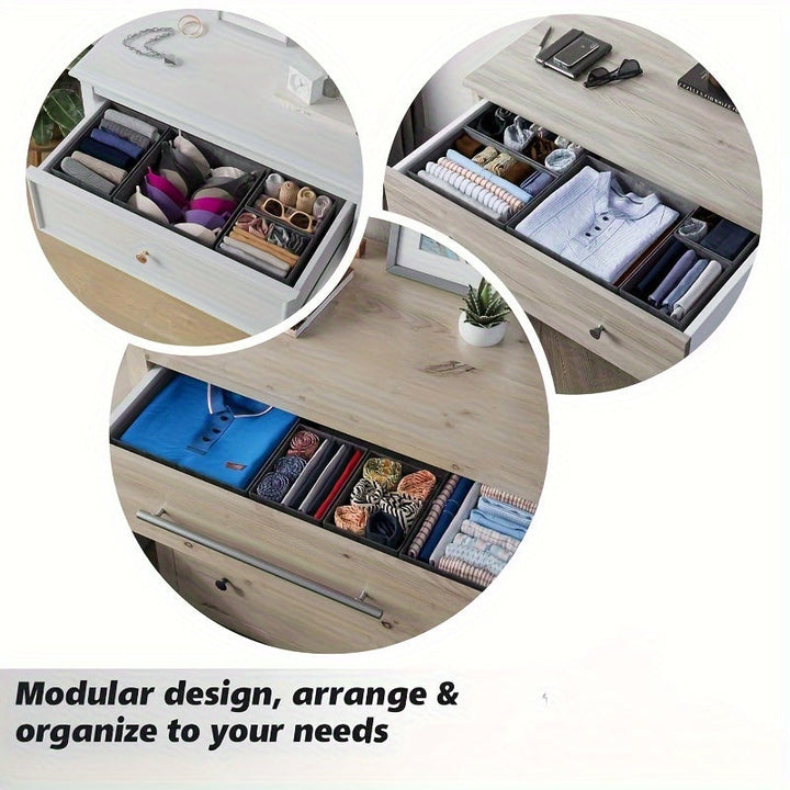 OrganizePro Set van 12 Ladeorganizers – Efficiënt en Compact