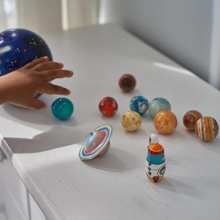 Galaxy Quest Houten Planetenset – Educatief Avontuur voor Kinderen