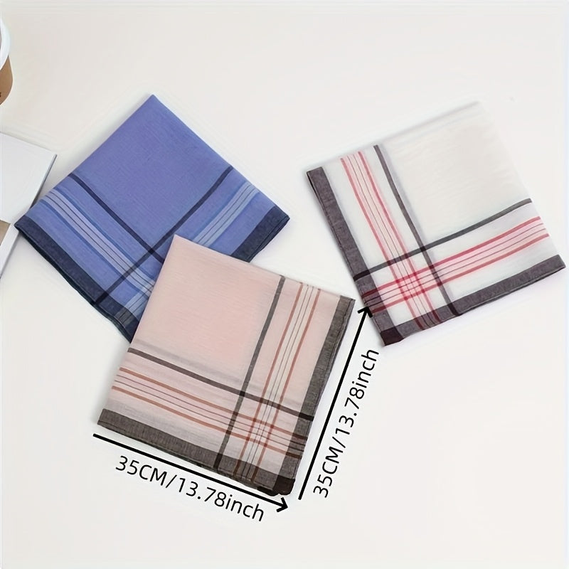 Set Elegante Katoenen Zakdoeken – Licht en Comfortabel